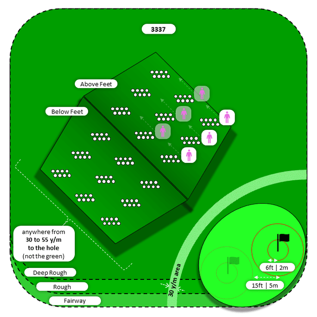 Diagram for Pitch | Deep Rough and Other | Above/Below Feet