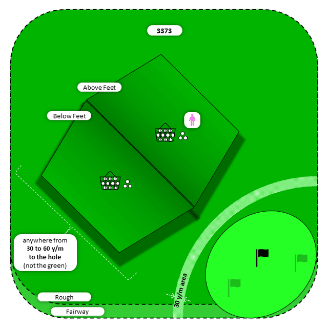 Diagram for Pitch | Rough | Above/Below Feet